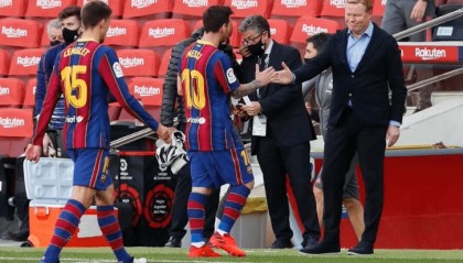  巴塞罗那爆冷负于保级队，卫冕之路遇阻  