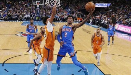  森林狼全队六人上双，集体篮球击败雷霆队